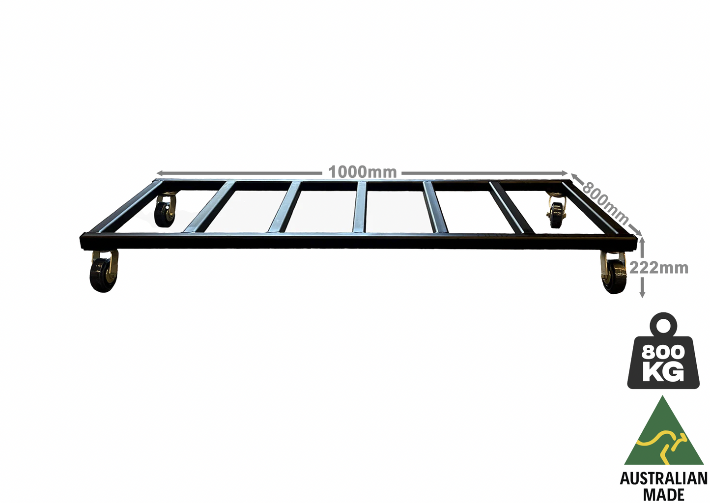 Heavy Duty Steel Trolley Frame.